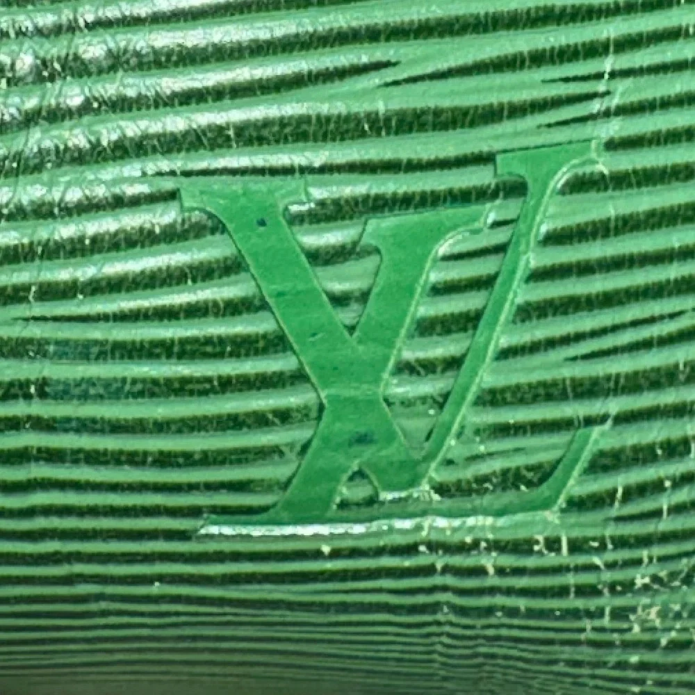 VTG Louis Vuitton Green Borneo Epi Keepall 55 Bundle - Picture 7 of 15